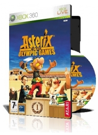 Asterix at the Olympic Games با کاور کامل و قاب وچاپ روی دیسک 